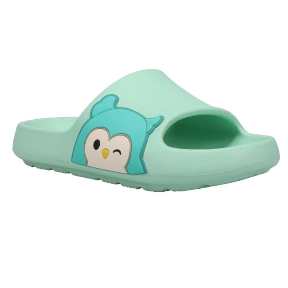Squishmallows Kids Winston the Owl Casual Slide Sandal - Size 2-3 - NWT